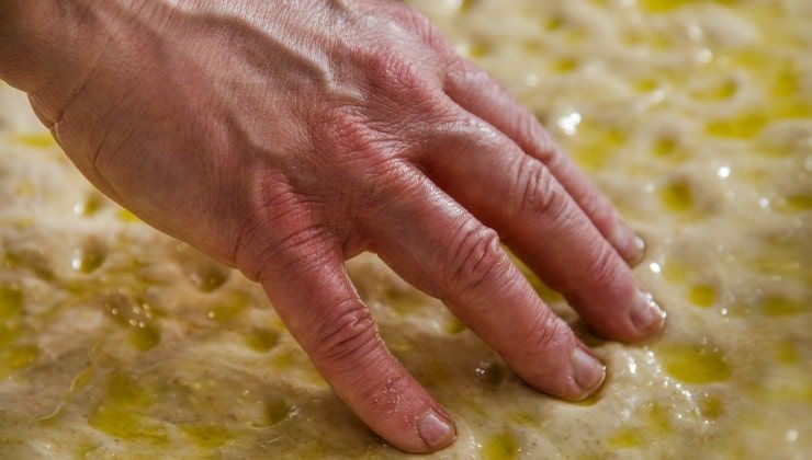 ζύμη focaccia