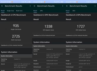 Geekbench 6 Honor Magic7 Lite