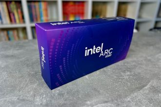 Intel ARC B580 Limited Edition - Κουτί από χαρτόνι