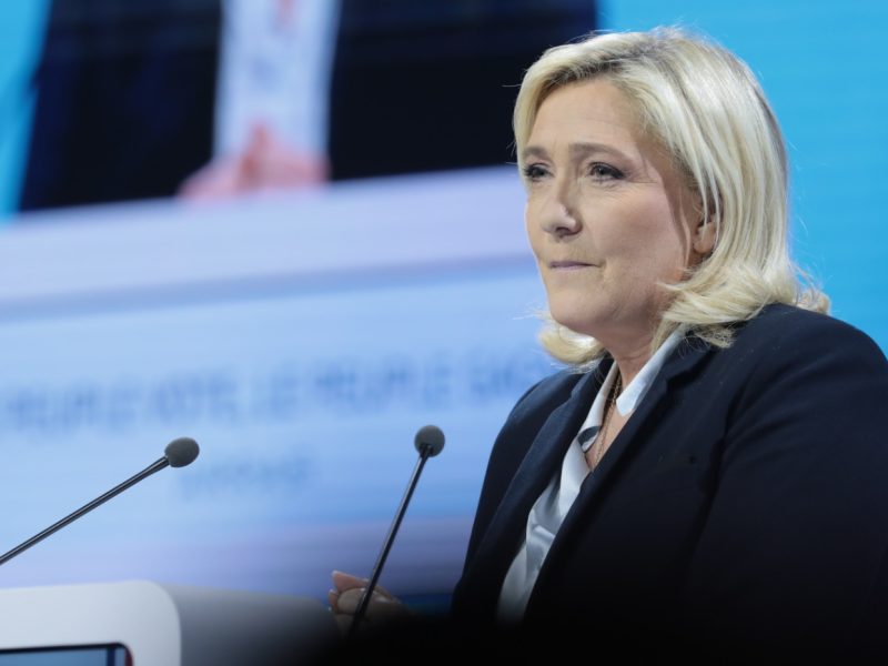 france-marine-le-pen-national-union-eric-zemmour-reconquista-national-right-macron