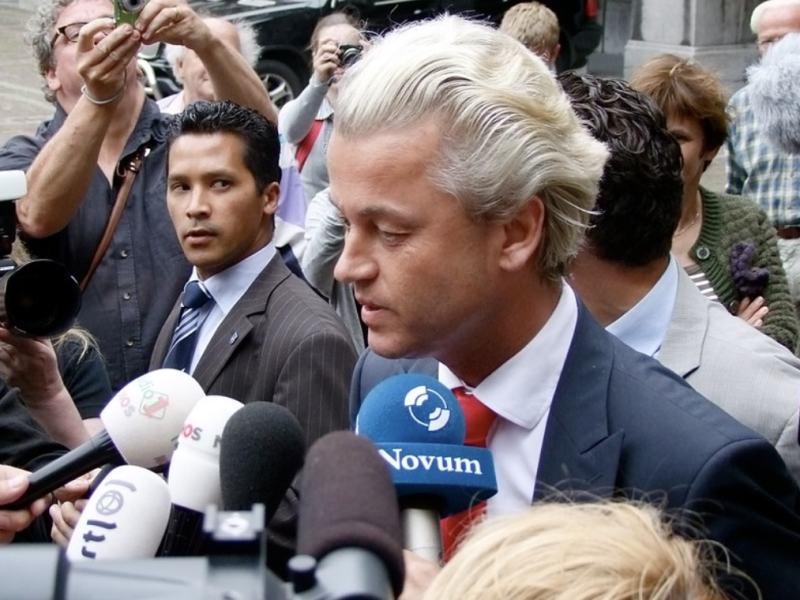 Ο ηγέτης του Κόμματος της Ελευθερίας Geert Wilders, πηγή: Flickr/Roel Wijnants (CC BY-NC 2.0)