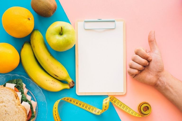 Menú para el gym