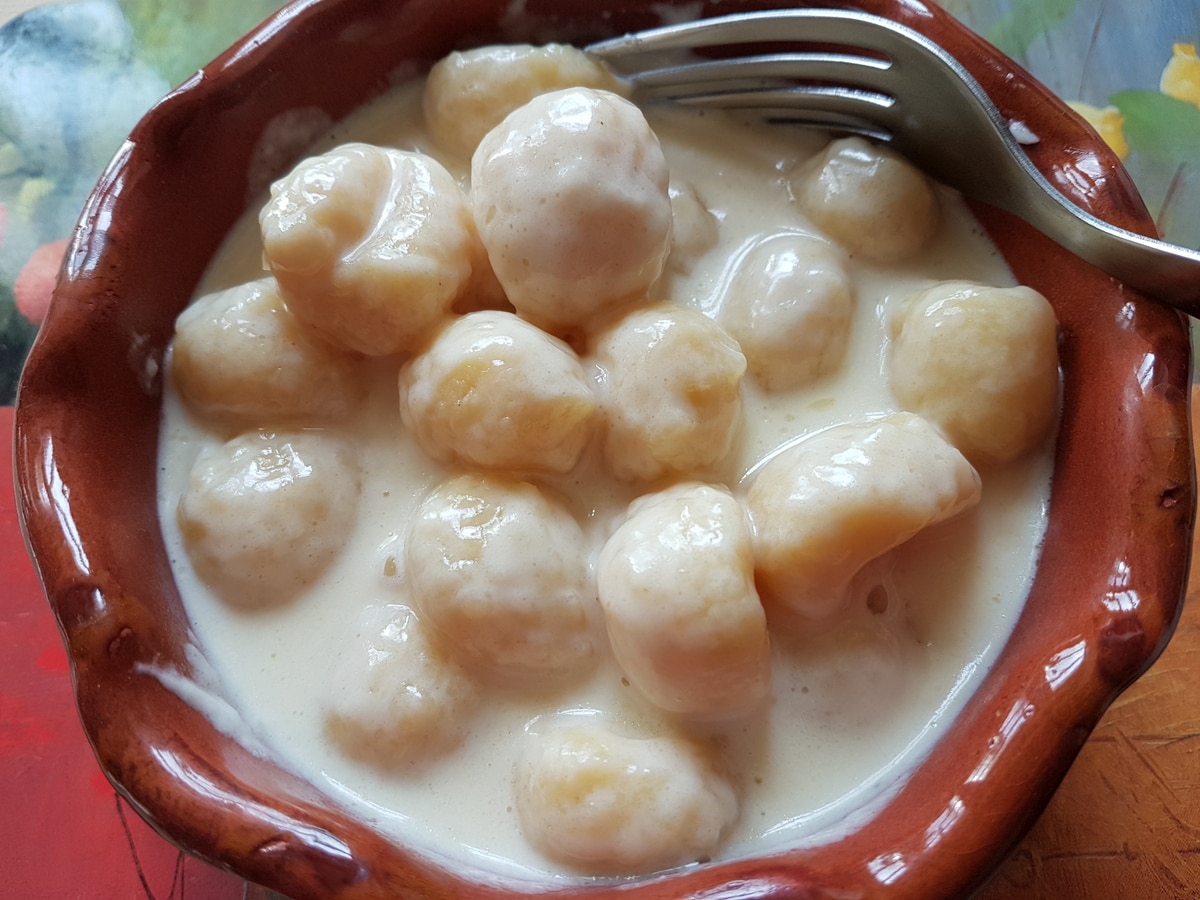 Gnocchi alla Bava.