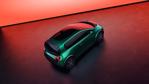 Γυάλινη οροφή στο concept για το νέο Renault Twingo 4ης γενιάς