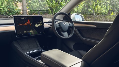 Εσωτερικό του Tesla Model Y